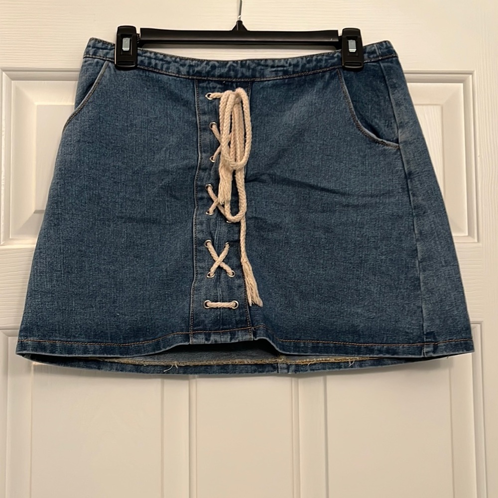 Jean skirt